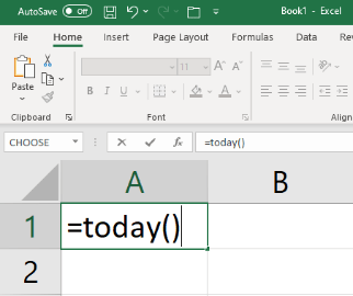 Excel Tip Date formula