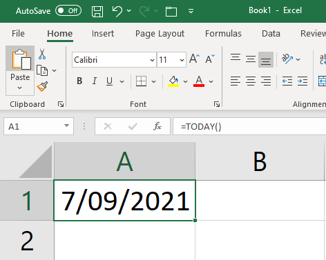 Excel Formulas Date 2