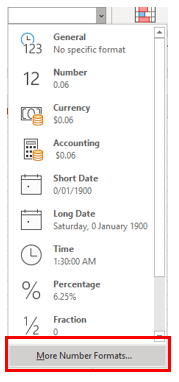 Excel Formulas Formatting 2