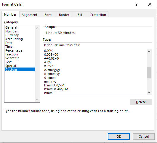 Excel Formulas Formatting 3